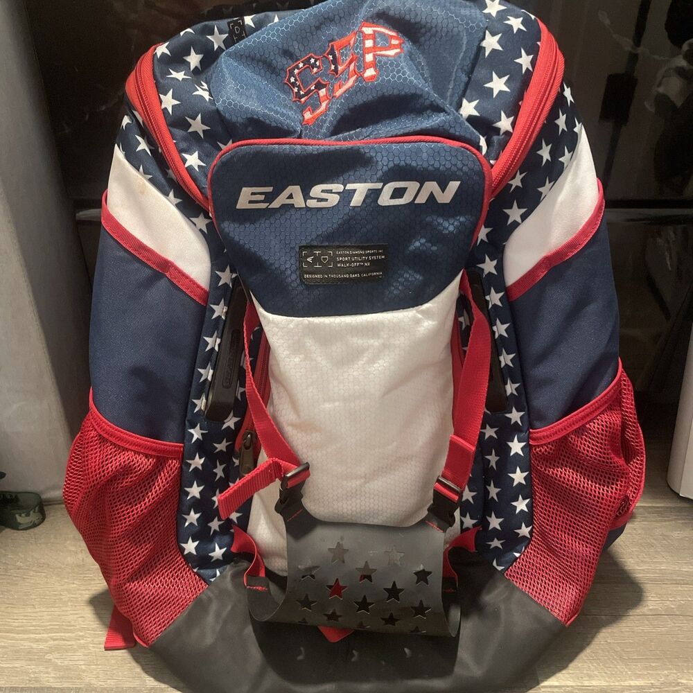 Easton Walk-Off NX Baseball Softball Backpack Stars & Stripes USA Flag Pack